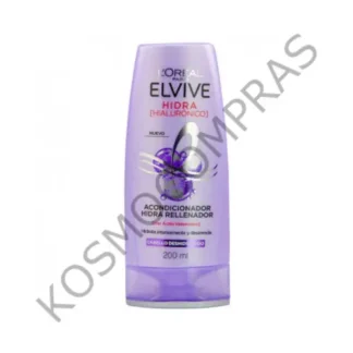 Shampoo Elvive Hidra-Hialurónico de 200mL acondicionador