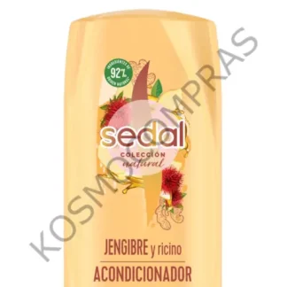 Shampoo Sedal Jengibre y Ricino de 190mL