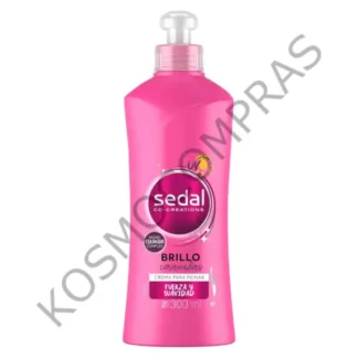 Crema para Peinar Sedal Brillo y Cerámidas de 300mL