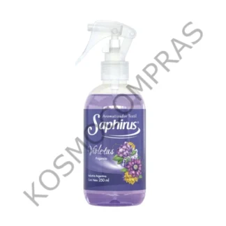 Aromatizador Textil Saphirus Perfumina Fragancia violetas de 250mL