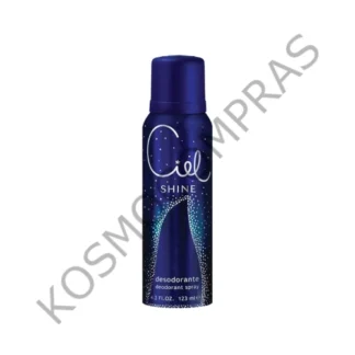 Desodorante en Aerosol Ciel shine de 123mL