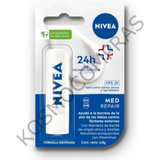 Protector Labial Nivea Med Repair de 4,8g