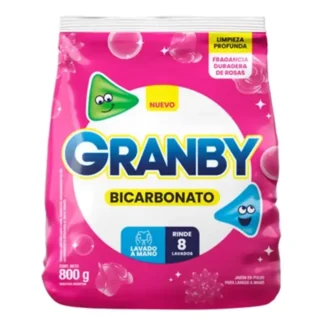 Granby jabon en polvo MANO ROSAS 800g