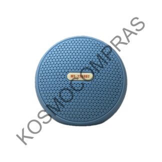 Parlante MS 2208 por Bluetooth Celeste 