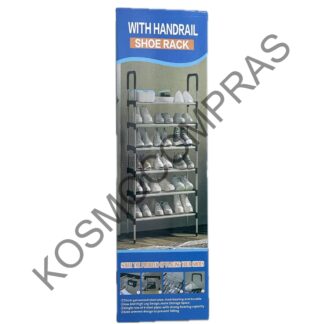 Shoe Rack para Calzados Zapatillas y Zapatos de 6 niveles de 100Cm