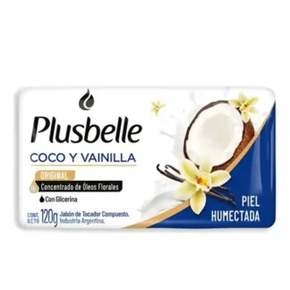 Plusbelle jabon tocador 120g COCO VAINILLA