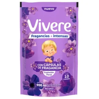 Vivere suavizante FLORAL DP 900ml