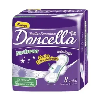 Doncella toalla nocturnas x8