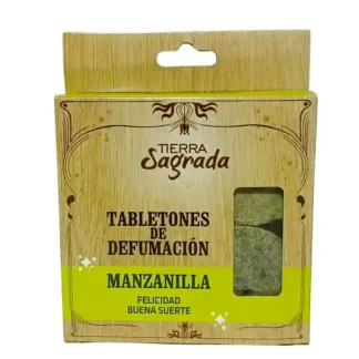Tabletones Defumacion MANZANILLA 4u